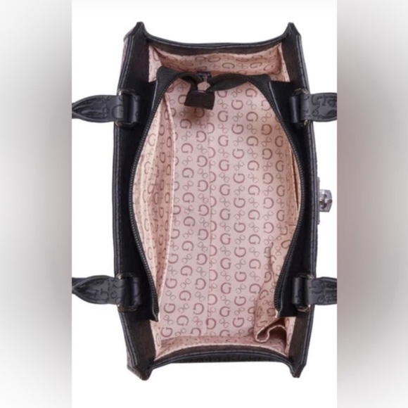 NWT Guess Purse bag crossbody leather black shoulder - Picture 5 of 5